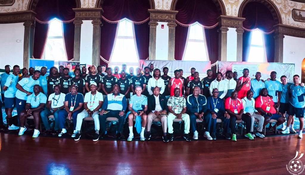 Government delegation storms Black Stars camp in Philadelphia ahead of Croatia decider