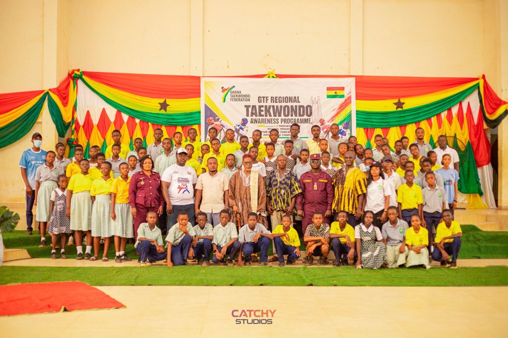 Ghana Taekwondo Federation Expands Grassroots Reach: Upper West Region Becomes Third Stop, Over a Thousand Students Have Participated