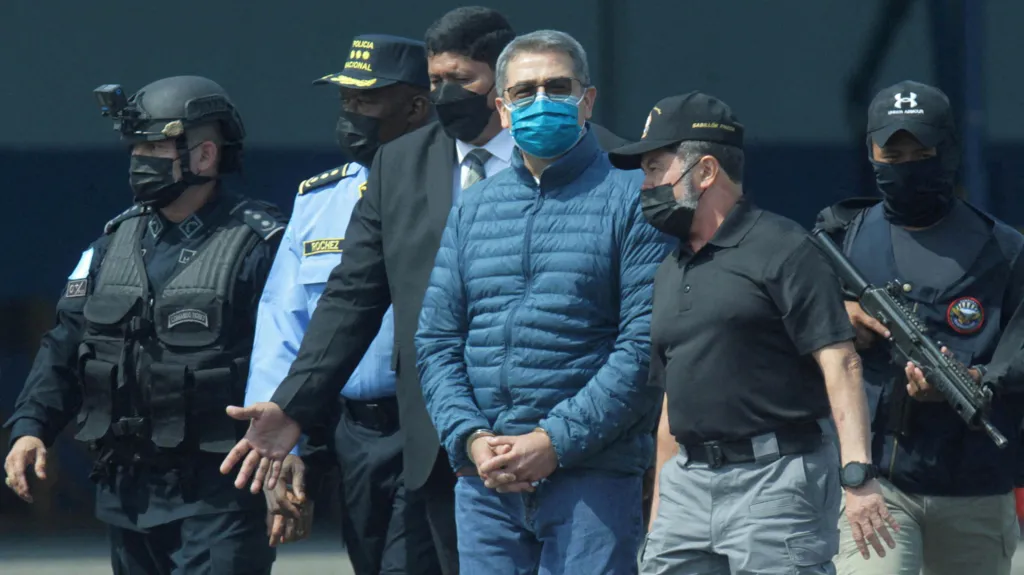 Ex-Honduras president Juan Orlando Hernández